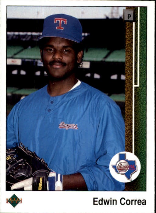 1989 Upper Deck #598 Edwin Correa - BB