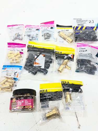 ASSORTED APOLLO PEX/SHARKBITE FITTING LOT #4