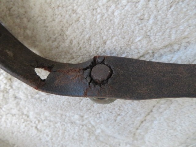 FABULOUS Old Antique Brass Horse SLEIGH BELLS on Leather Strap 49 Bells 2 Pieces