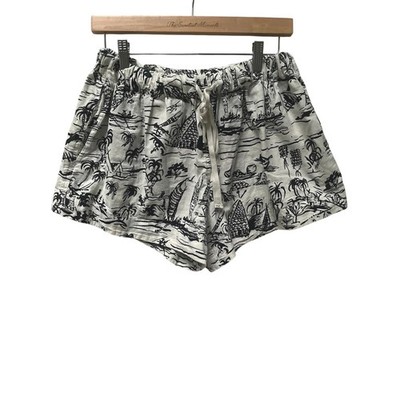 THE GREAT THE BONFIRE SHORT in BLACK GETAWAY PRINT Size 1 Small