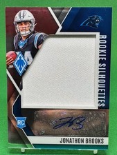 2024 Phoenix Jonathon Brooks Rookie Silhouettes #/99 RC AUTO PANTHERS ☘️027