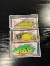 3 New Bill Lewis Rat-L-Trap Lures Great Colors Magnum Force 1 Oz Lot Bundle