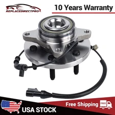 Front Wheel Bearing And Hub Assembly For 2009-2010 Ford F-150 RWD w/ 6 Stud Hub