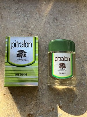 Vintage pitralon mit Zedernoel zur naturfrischen Pflege PRE SHAVE