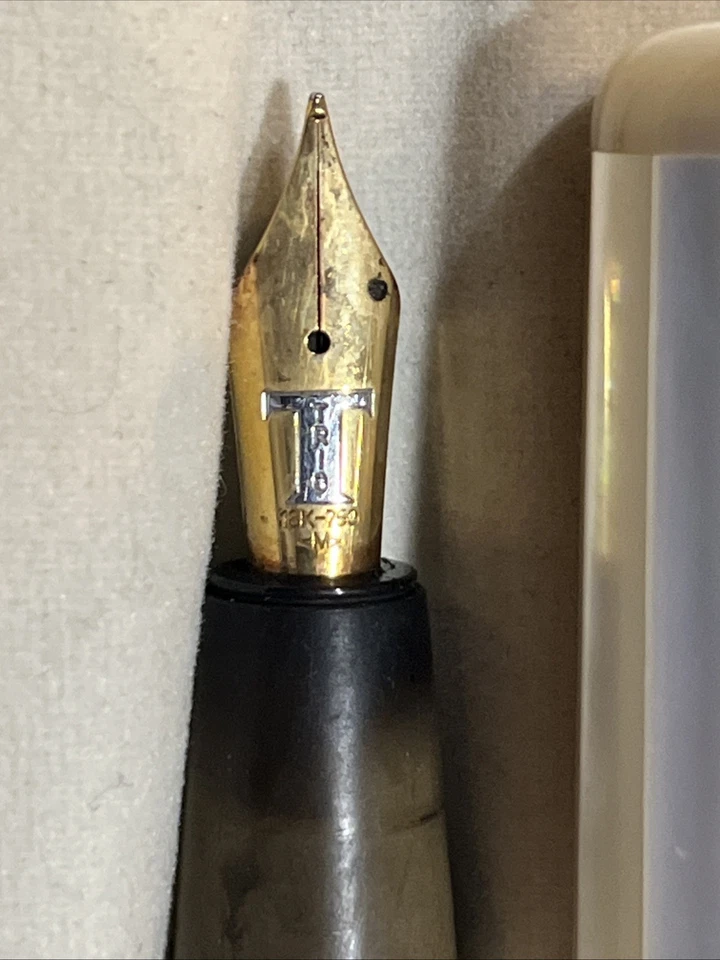 Danitrio: Mother Of Pearl Grand Brillante King Cobra Sterling Fountain Pen 9/100 - Image 3 of 4