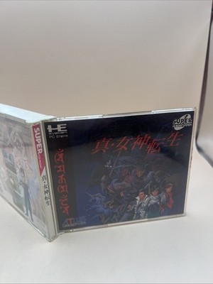 Shin Megami Tensei NEC PC Engine Super CD-Rom PCE Boxed Missing Cd