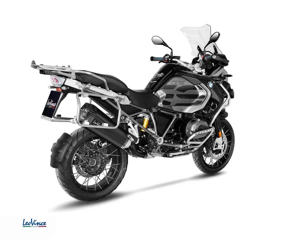 Exhausts Leovince homologated LV-12 Inox BLACK BMW R 1200 GS/ADV 2013 2018 - Imagem 3 de 3