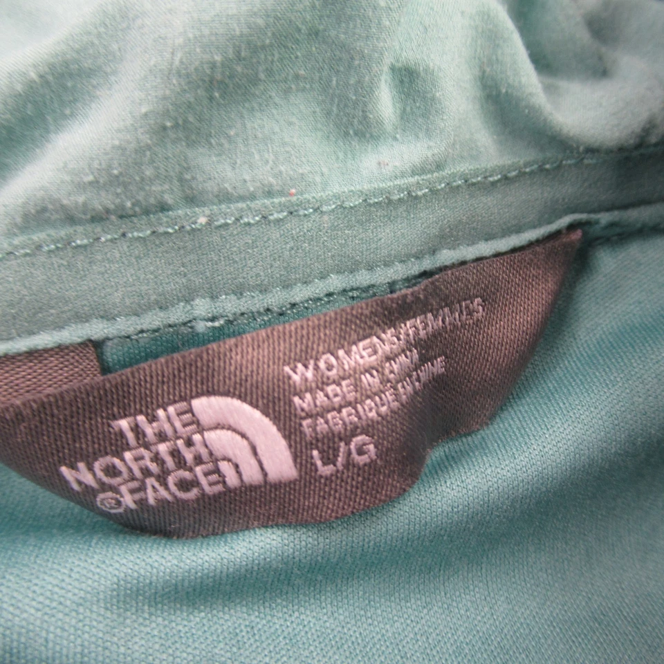 North Face Jacket Womens Large Long Sleeve Lightweight Hooded Pockets - Image 3 of 4