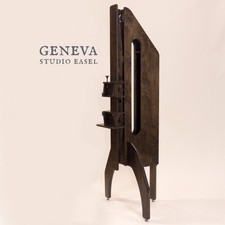 Geneva Studio Easel Artist Painting Easel Made in USA Adjustable Canvas Panel