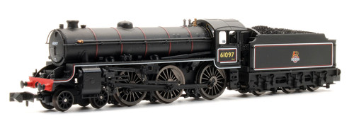 Locomotora de vapor Dapol ND-120B BR forrada negra Early Crest 4-6-0 B1 '61097' de segunda mano | Condition: Used
