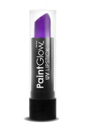 Paintglow UV Lippenstift in Neon Violett