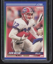 1990 Score Don Beebe Buffalo Bills #46