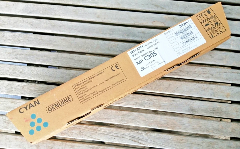 cartouche d'imprimante Cyan Ricoh Gestetner n°842082 - Photo 2/4