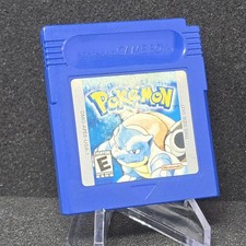 Pok mon Blue Version Nintendo Game Boy GBC Good Battery TESTED SAVES