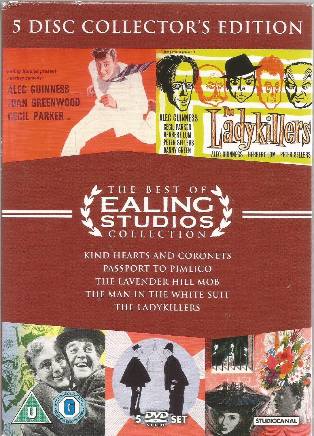 The Best Of Ealing Collection 5 DVD movie box set Alec Guinness Peter Sellers