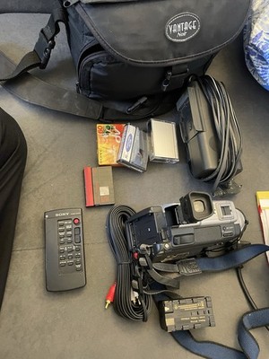 Digital Camcorder Set Sony Handycam DCR-TRV9E (PAL-System) Guter Zustand