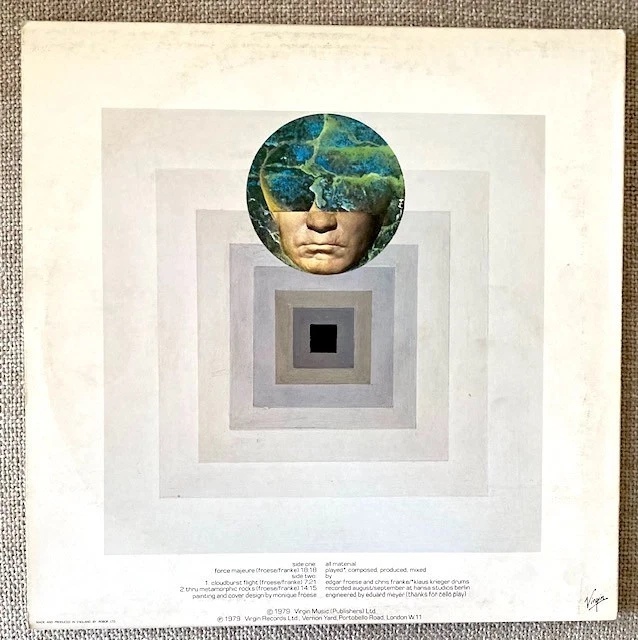 Tangerine Dream 'FORCE MAJEURE' LP  (1979)  NM/EX     UK pressing - Image 2 of 4