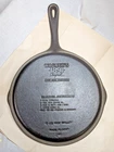 FULLY RESTORED Wagner's 1891 Original Cast Iron Skillet 11" No 8 GROUND SURFACE