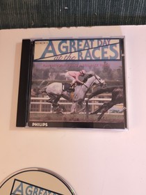 A Great Day At The Races Phillips CDI Video Game 1993 CD-i Horse Racing Vintage