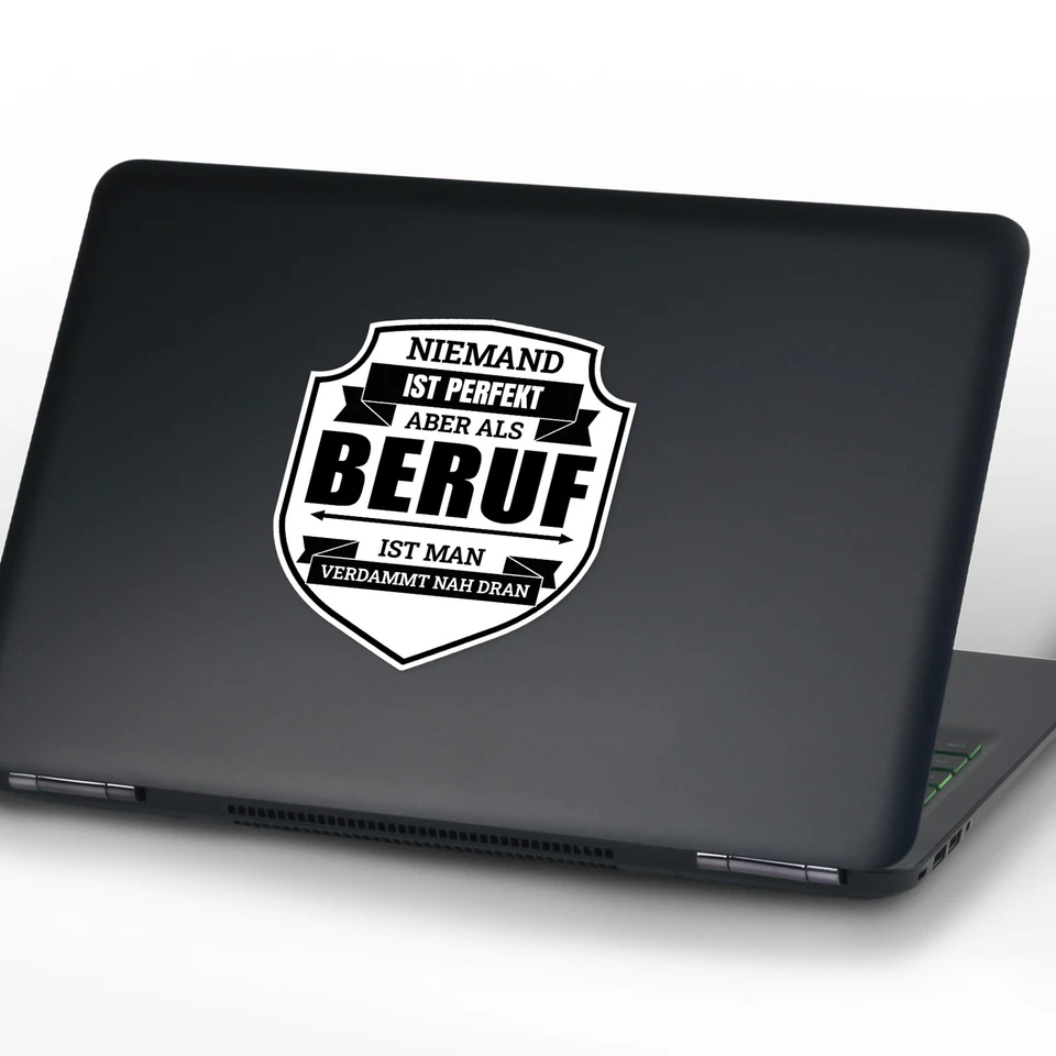 Aufkleber Beruf Fun Sticker 9,8x10,7cm Sticker f. Auto Laptop R212-8 - Bild 2 von 4