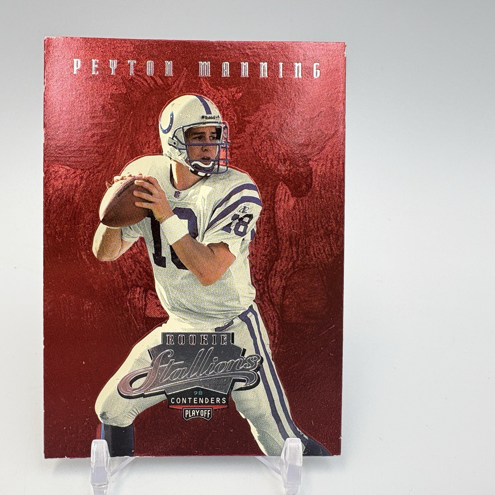 1998 Playoff Contenders - Rookie Stallions #6 Peyton Manning