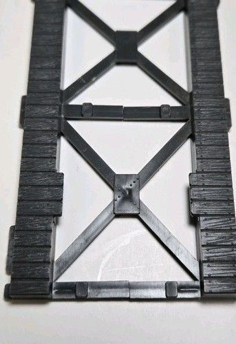 Lot Of 2 Life-Like Blinking Train Truss Bridge 9" w/Original Paperwork. - Picture 3 of 3