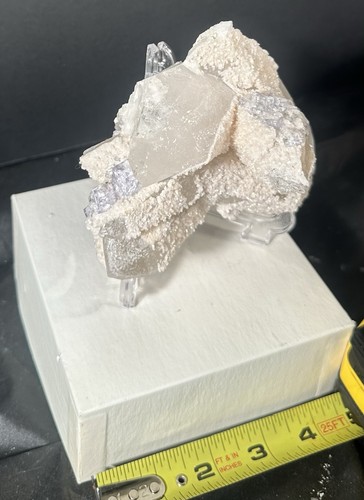 Seltener Quarz mit Fluorit & Dolomit - Yaogangxian Mine, China - 1,39 lbs - Bild 14 von 16