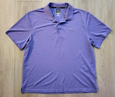 Greg Norman Tasso Elba Golf Polo Shirt Mens XL Five Iron Performance Golf Shark