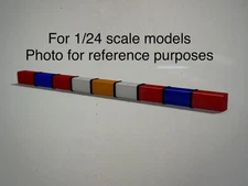 1/24 25 FDNY Style Whelen 4500 Modular Ambulance Warning Lights EMS Fire