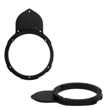 VW Passat B7 2 Stück 20cm MDF Tür Lautsprecher Einbau Adapter Ringe