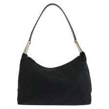 Prada Tessuto Shoulder Bag Women Black One Size 804889