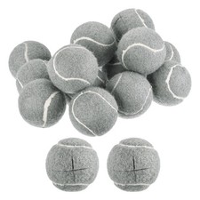 Precut Walker Tennis Balls, 24Pcs - Tennis Balls for Chairs, Felt Pad Grey 