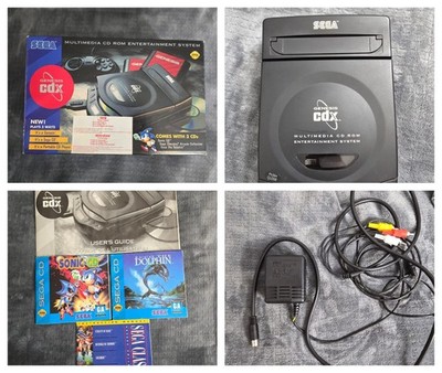 Sega Genesis CDX Console Complete in Box CIB NTSC/U Sega CD **RARE