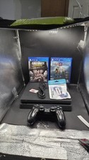 PS4 slim 500 gb bundle w/games and 1 controllers