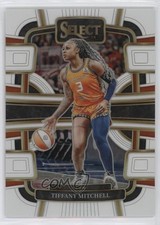 2024 Panini Select WNBA Concourse White Prizm 41/99 Tiffany Mitchell #44 0u2j