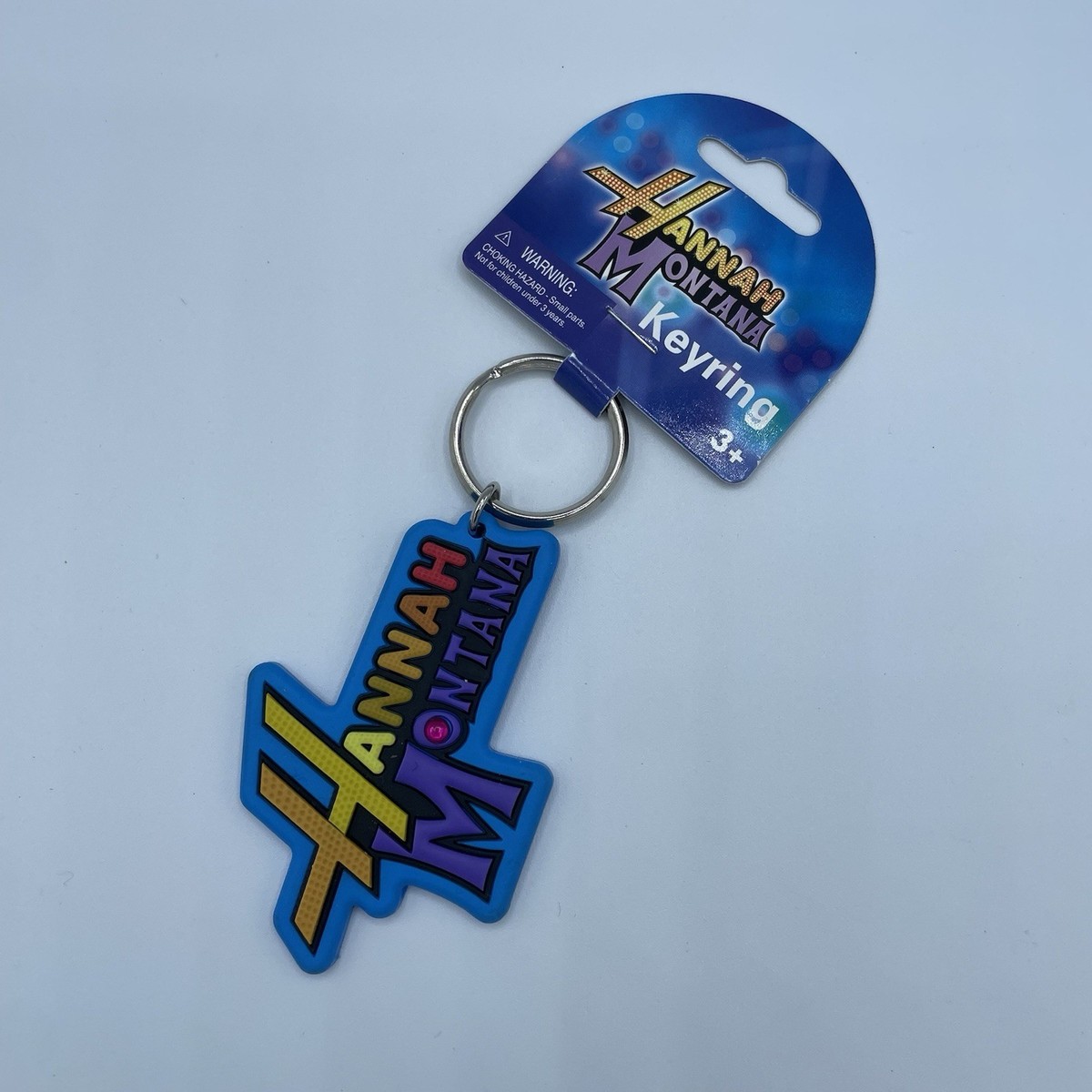 Disney Hannah Montana Keyring Keychain Bag Charm NWT New Tags 3”x2