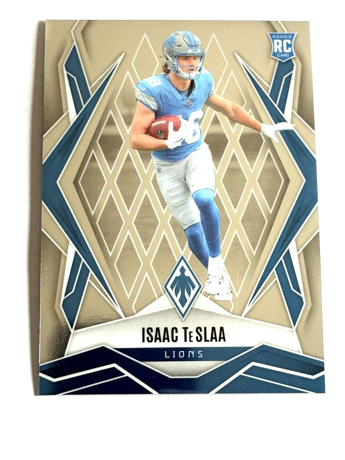 2025 Panini Phoenix Isaac TeSlaa Rookie Card #189 Lions