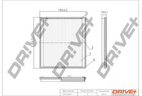 Dr!Ve+ DP1110.12.0033 Filter, Innenraumluft FüR Subaru,Toyota