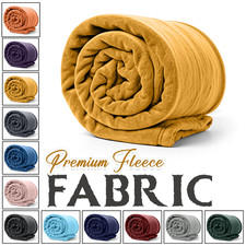 King Fleece Throw Blanket Soft Reversible Mink Fleece Blankets for Bed Couch