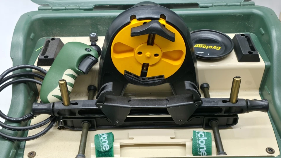 Berkley Cyclone Winder Portable Fishing Line Reel Spooling Station w/ case - Image 4 of 4