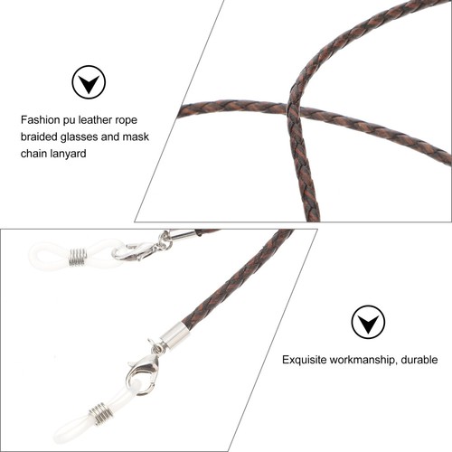 1 pieza Máscara facial Cordón Gafas Cordones Correa Soporte Cadena para niños Adultos - Imagen 9 de 10