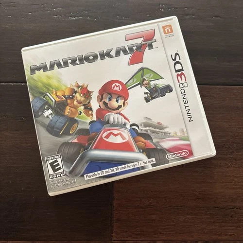 Mario Kart 7 for Nintendo 3DS Complete in Box, Tested Working with Manual