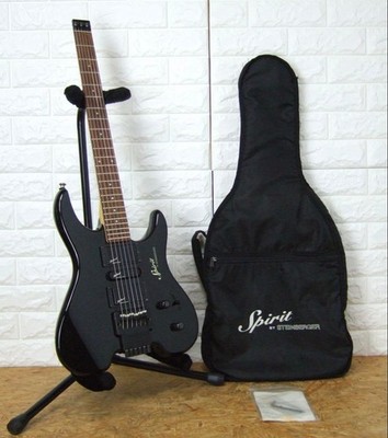 Electric Guitar Spirit by Steinberger GU-Deluxe Headless Black