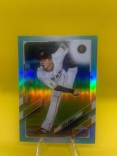 2021 Topps Chrome NPB Nippon Professional Baseball - Ryuta Heinai #186 Aqua /199