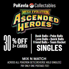 Pokémon Ascended Heroes | Dusk Ball | Poke Ball | Friend Ball | Love Ball | NM+