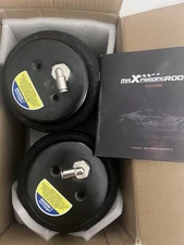 maXpeeding Rods 2 PC Universal Air Suspension Spring Double Bellow 2500 Lbs READ