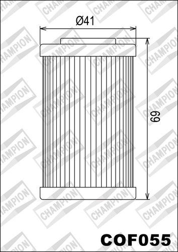 Filtro Aceite Champion KTM 400 Exe / Exe Super Competition COF055