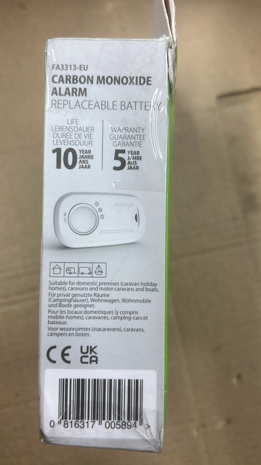 Allare Rilevatore Di Onossido Di Carbonio Kalrin, Allare Rilevatore Di CO A Bassa Energia E