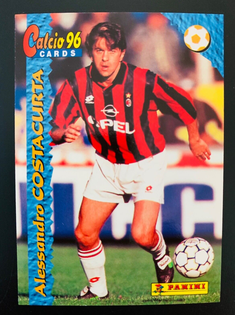 1995-96 Panini Calcio Cards 96 # 49 Alessandro Costacurta AC Milan