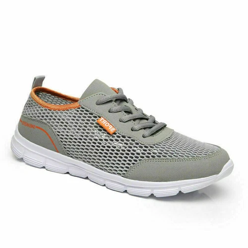 Herren Sommer Mesh Atmungsaktiv Freizeit Sports Sneaker Laufschuhe Turnschuhe T1 - Bild 10 von 14